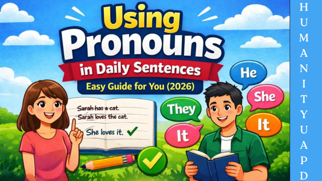 Using Pronouns in Daily Sentences
