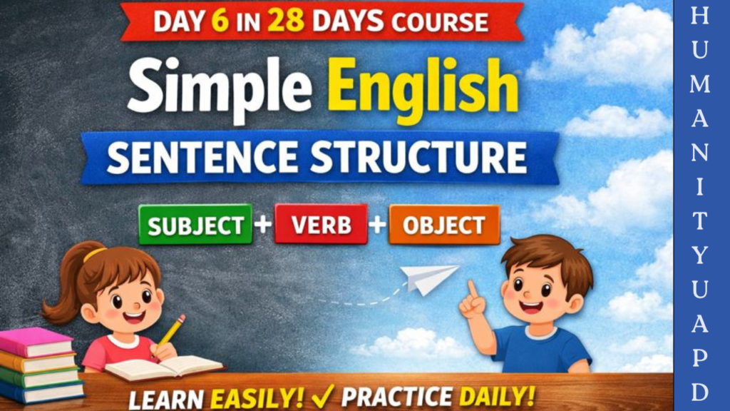 Simple English Sentence Structure
