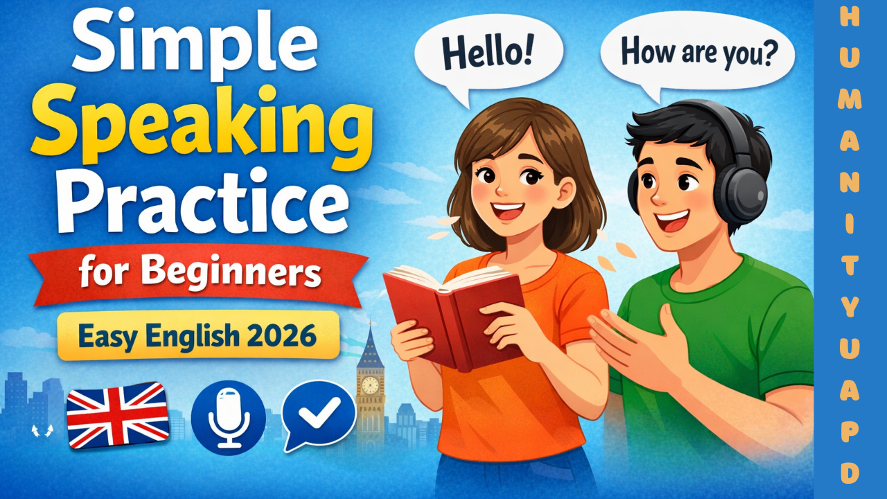 Simple Speaking Practice for Beginners - Easy English (2026)