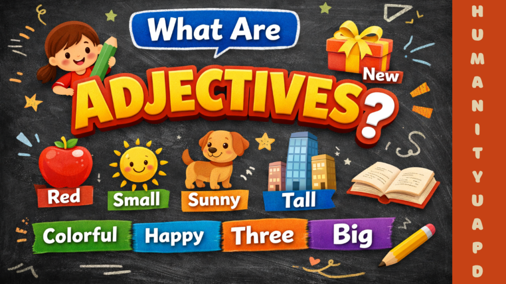 What Are Adjectives? Grammar & Vocabulary Easy Way (2026) 1 What Are Adjectives