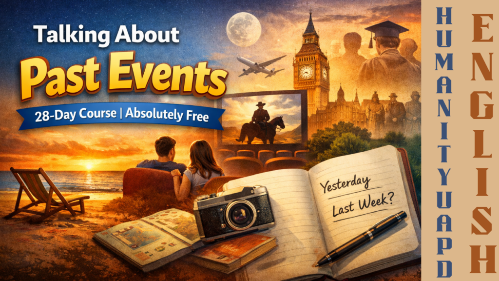 Talking About Past Events | 28-day course | Absolutely Free 1 Talking About Past Events