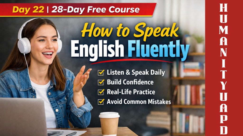 How to Speak English Fluently