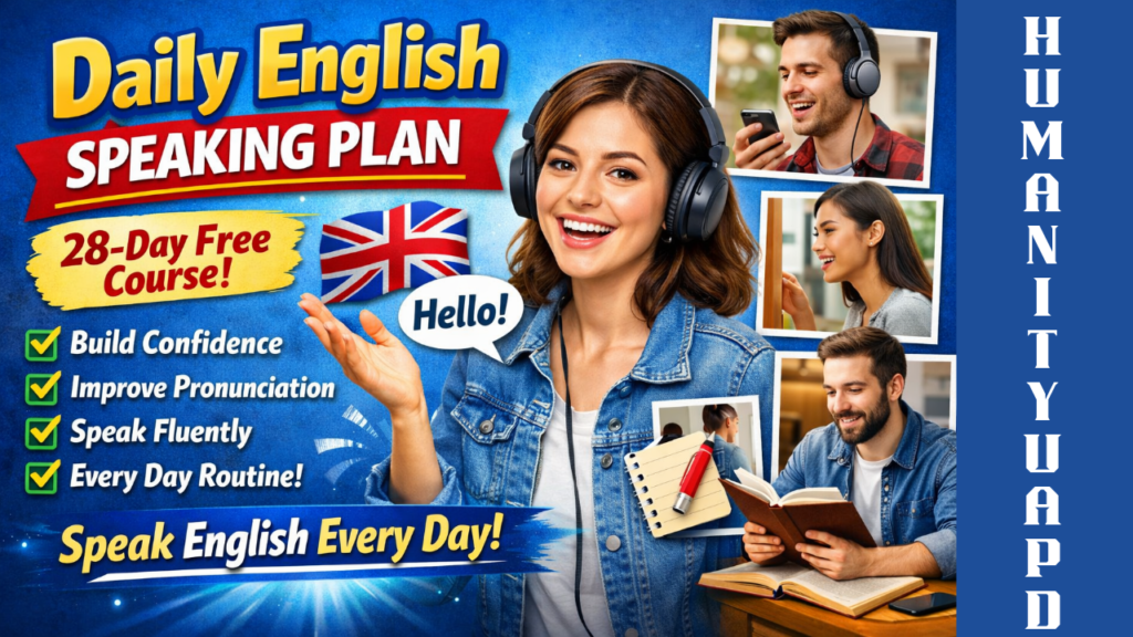Daily English Speaking Plan