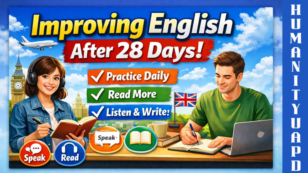 Improving English After 28 Days: Easy Ways to Keep Learning 1 Improving English After 28 Days